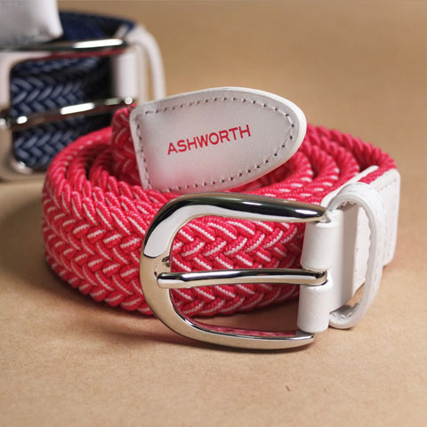 ASHWORTH Braided Weave Stretch Belt