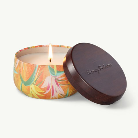 Tommy Bahama Paradise Blends Printed Travel Tin Candle