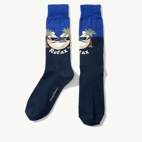 Tommy Bahama 特別版中筒襪